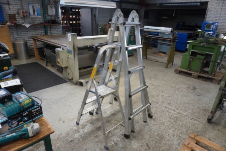 2 pcs. stair ladders