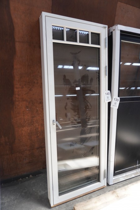 Patio door with frame in wood / aluminum