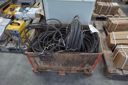 Box with various V-belts