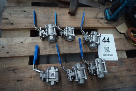 6 pieces. ball valves, brand: Econ