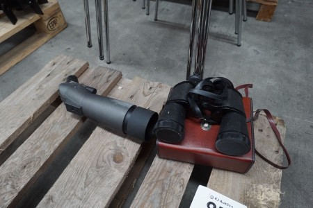 2 pcs. binoculars, brand: Compact & Viewlux