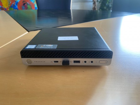Mini computer, brand: HP, model: Prodesk 600 G5