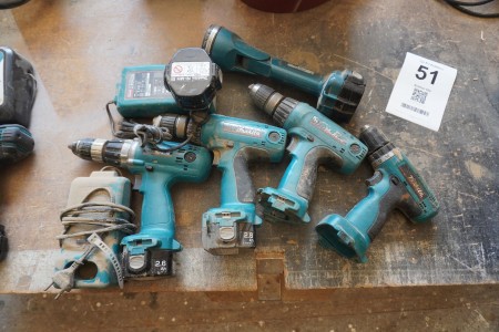 5 pieces. power tools Brand: Makita
