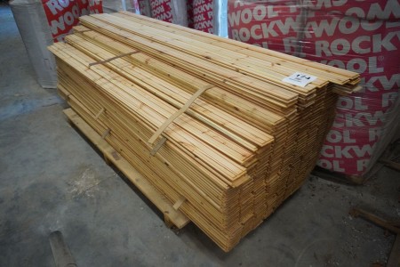 Large batch of ceiling boards