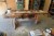 Wooden planer bench with 2 vices incl. various hand tools