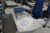 Medical table with chair, Brand: Zeiss