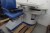 Medical table with chair, Brand: Zeiss