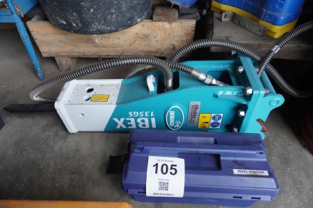 Hydraulic hammer, Brand: Dehaco, Model: IBEX 135 GS