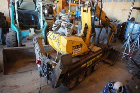 Mini excavator Slooprobot, Brand: Thordab, Model: DMX 520