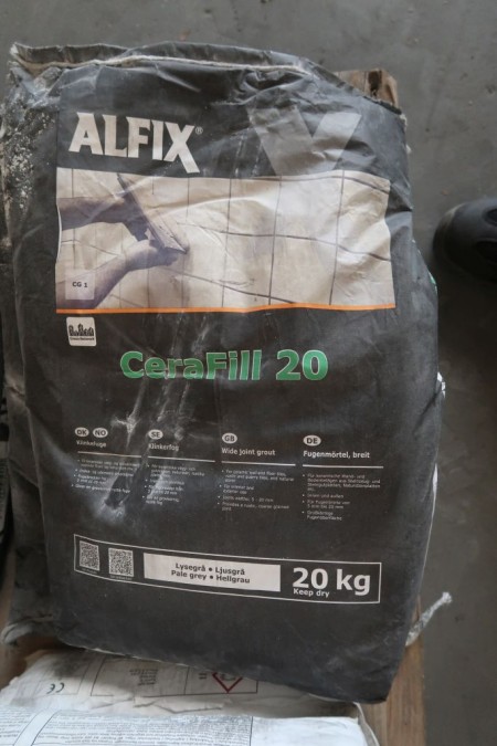 2,5x20 kg klinkefuge Alfix