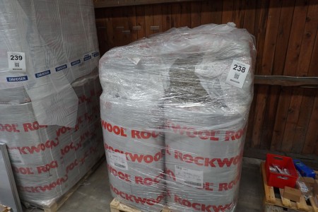 8 pakker isolering, Mærke: Rockwool