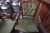 Globe bar, 2 pcs. Chairs and table