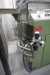 Aluminum cutting system with roller track and noise enclosure