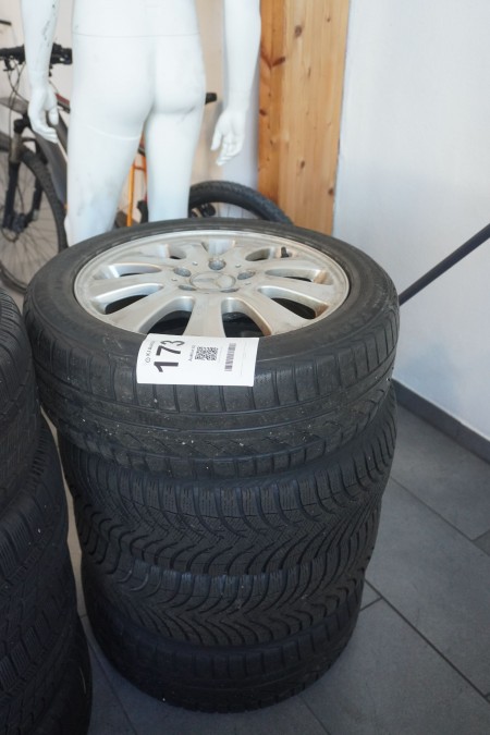4 pieces. tires with alloy rims, Brand: Continental