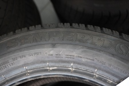 4 pieces. Tires, Brand: Semperit