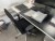 Hæve-/sænkebord med kontorstol, Mærke: Labofa Munch