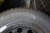 4 pieces. tires with steel rims, Brand: Bridgestone