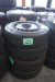 4 pieces. tires with steel rims, Brand: Continental