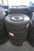 4 pieces. tires with steel rims, Brand: Nokian