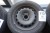 4 stk. dæk med stålfælge, Mærke: Uniroyal