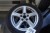 4 stk. dæk med alufælge, Mærke: Michelin 