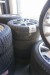 4 pieces. tires with alloy rims, Brand: Firestone