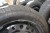 4 pieces. tires with steel rims, Brand: Semperit