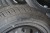 4 stk. dæk med stålfælge, Mærke: Semperit