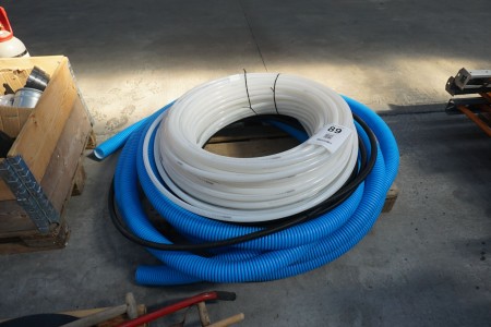 Various plastic hoses