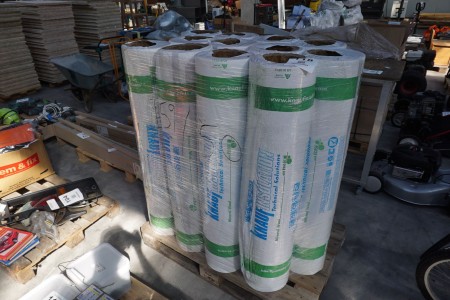 12 rolls of insulation, Brand: Knaufisolation