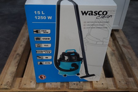 Wet/dry vacuum cleaner, Brand: Wasco clean