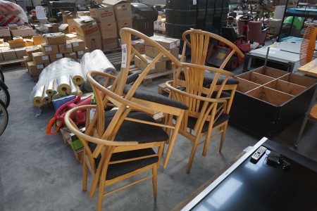 6 pieces. Chairs