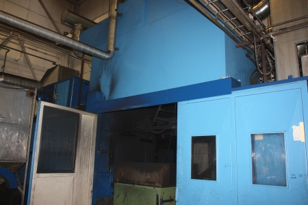 Phosphasting plant and industrial Painting plant, Scan-Plexus, with Drying Oven. Max. 270 Degrees C. New in 2004