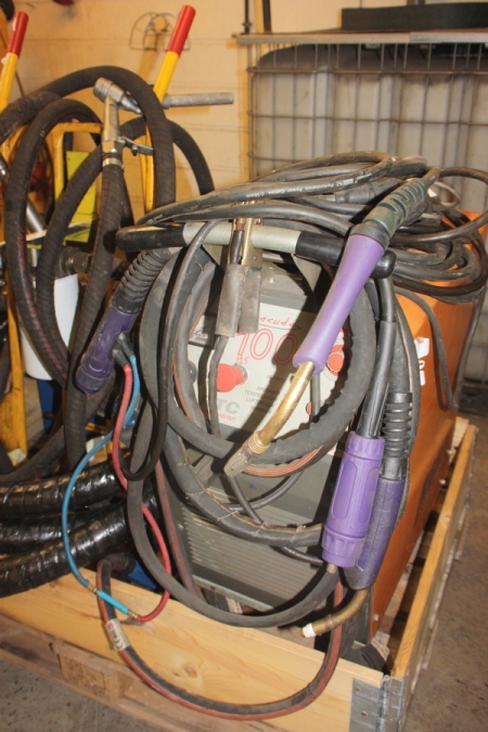 Plasma Cutter, RTC, Baracuda 100. Welding cables and welding handle. REHM RTC 100. 15 Amp. 105 W / 13.5 kW-11 kW + welding curtains with rail