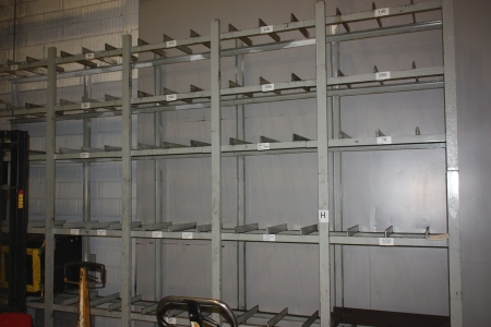 Iron rack,  5 sections
