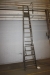 Aluminium step ladder, 12 steps