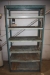 2 x steel shelving with content, height = 2000 x width = 1000 x depth = 490 mm