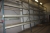 4 section pallet racking, height approx. 5000 mm, width approx. 3000 mm. 8 beams / section
