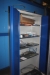 Tool Cabinet, steel, Blika. 2000 x 1000 x 380 mm + content, including toolbox with content