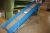 Powered conveyor belt, length approx. 3000 mm, width approx. 490 mm