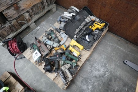 Lot of electric and air tools