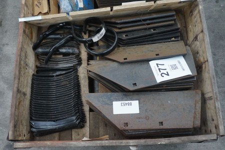 Lot of iron sheets etc.