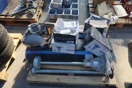Lot of outdoor lamps