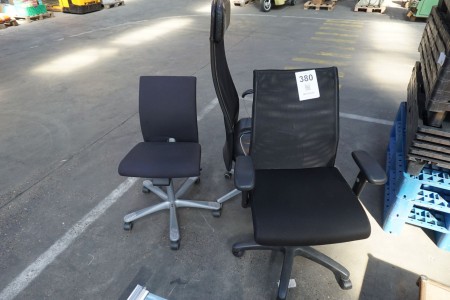 3 pieces. Office chairs