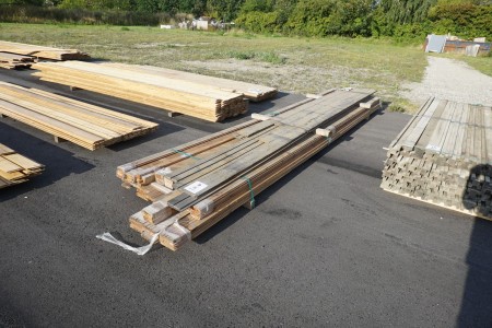 Lot of various boards, facade, etc.