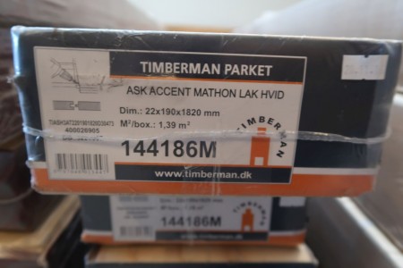 8.3 m2 floor Timberman parquet