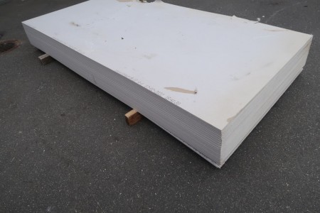 19 sheets of plaster 12.5 mm