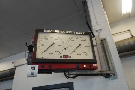 Brake tester, Brand: BM Braketest