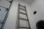 2 Stk. ausziehbare Leiter in Alu