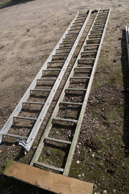 2 pcs. aluminum ladder